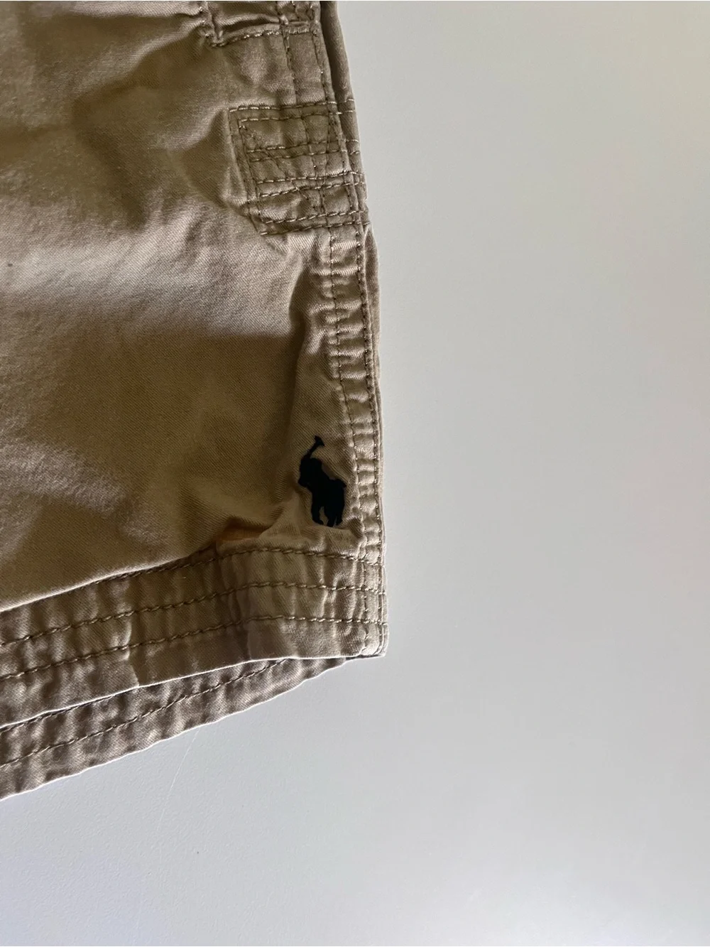 Ralph Lauren Kids Drawstring Khaki Cargo Short